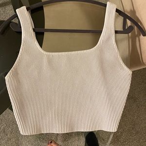 Babaton Sculpt knit crop top